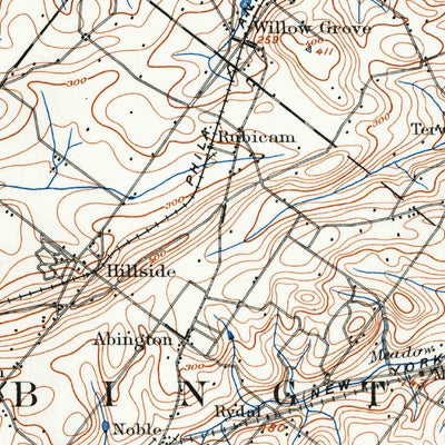 United States Geological Survey Germantown, PA-NJ (1894, 62500-Scale) digital map