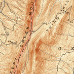 United States Geological Survey Gerrards Town, WV-VA (1943, 62500-Scale) digital map