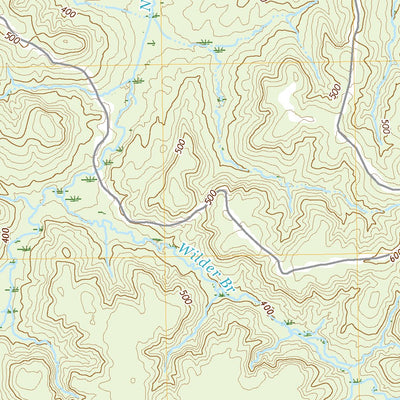 United States Geological Survey Gholson, MS (2020, 24000-Scale) digital map