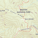 United States Geological Survey Giant Forest, CA (2021, 24000-Scale) digital map