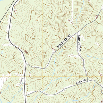 United States Geological Survey Gibsland, LA (2020, 24000-Scale) digital map
