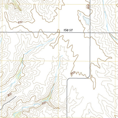 United States Geological Survey Gibson, IA (2022, 24000-Scale) digital map