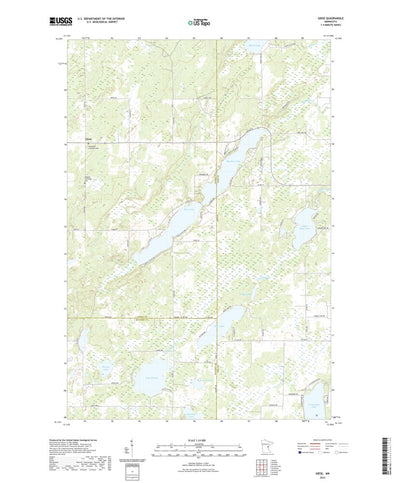 United States Geological Survey Giese, MN (2022, 24000-Scale) digital map