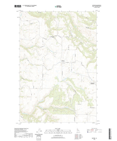United States Geological Survey Gifford, ID (2020, 24000-Scale) digital map