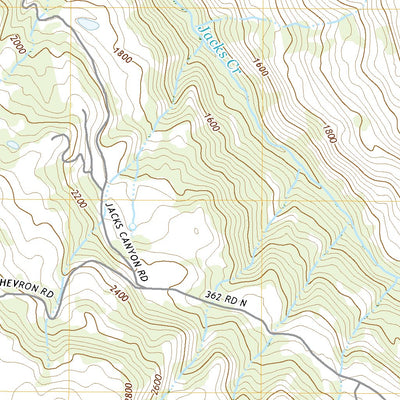 United States Geological Survey Gifford, ID (2020, 24000-Scale) digital map