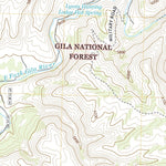 United States Geological Survey Gila Hot Springs, NM (2020, 24000-Scale) digital map