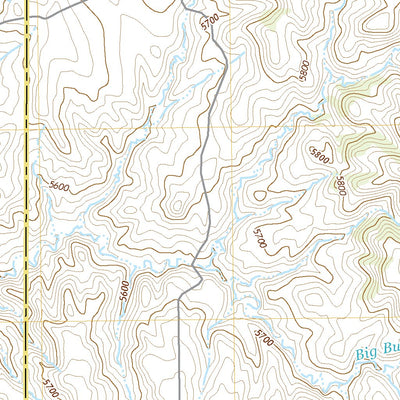 United States Geological Survey Gillam Draw East, WY (2021, 24000-Scale) digital map