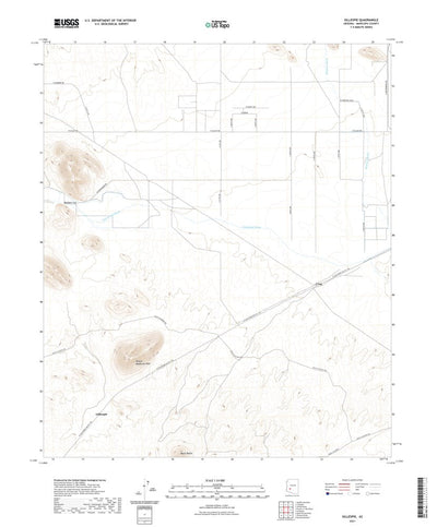 United States Geological Survey Gillespie, AZ (2021, 24000-Scale) digital map
