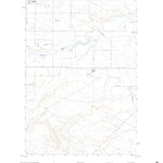 United States Geological Survey Gilmore Hill NW, WY (2021, 24000-Scale) digital map