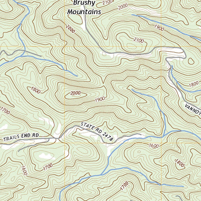 United States Geological Survey Gilreath, NC (2022, 24000-Scale) digital map