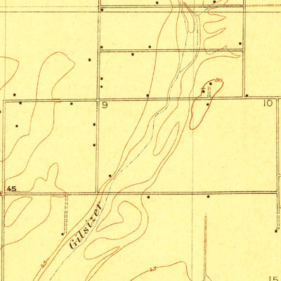 United States Geological Survey Gilsizer Slough, CA (1911, 31680-Scale) digital map