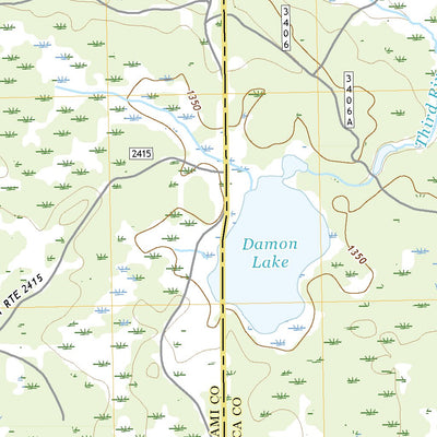 United States Geological Survey Gimmer Lake, MN (2022, 24000-Scale) digital map