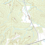 United States Geological Survey Gin Branch, MS (2020, 24000-Scale) digital map