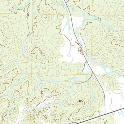 United States Geological Survey Gin Branch, MS (2020, 24000-Scale) digital map