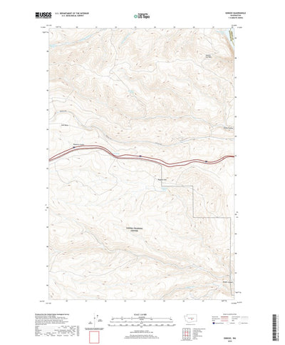 United States Geological Survey Ginkgo, WA (2020, 24000-Scale) digital map