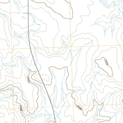 United States Geological Survey Glad Valley, SD (2021, 24000-Scale) digital map