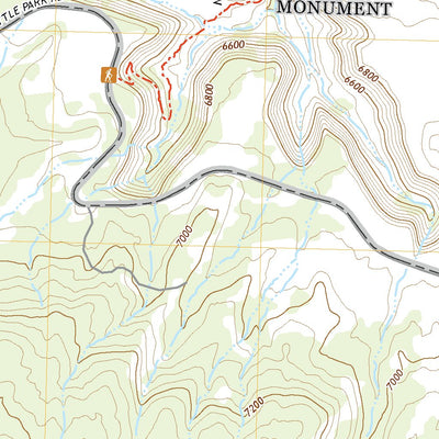 United States Geological Survey Glade Park, CO (2022, 24000-Scale) digital map