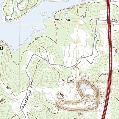 United States Geological Survey Gladeville, TN (2022, 24000-Scale) digital map
