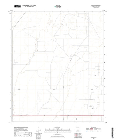United States Geological Survey Gladiola, NM (2020, 24000-Scale) digital map