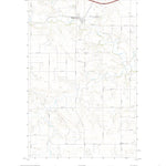 United States Geological Survey Gladstone, ND (2020, 24000-Scale) digital map