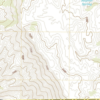 United States Geological Survey Glascock Mountain, CA (2021, 24000-Scale) digital map