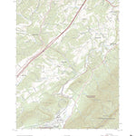 United States Geological Survey Glasgow, VA (2022, 24000-Scale) digital map