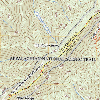 United States Geological Survey Glasgow, VA (2022, 24000-Scale) digital map