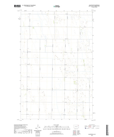 United States Geological Survey Glasston NE, ND (2020, 24000-Scale) digital map