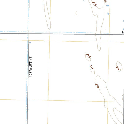 United States Geological Survey Glasston NE, ND (2020, 24000-Scale) digital map