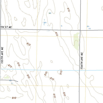 United States Geological Survey Glasston NE, ND (2020, 24000-Scale) digital map