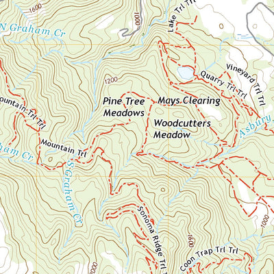 United States Geological Survey Glen Ellen, CA (2021, 24000-Scale) digital map