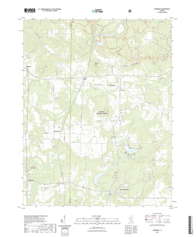 United States Geological Survey Glendale, IL (2021, 24000-Scale) digital map