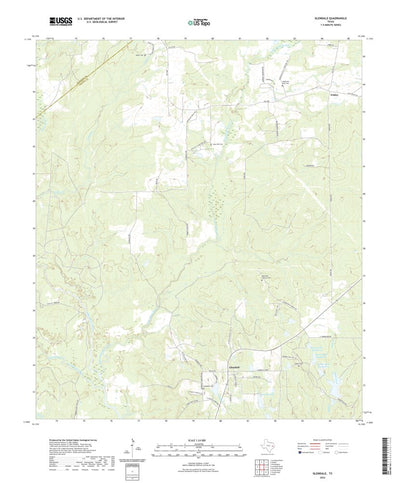 United States Geological Survey Glendale, TX (2022, 24000-Scale) digital map