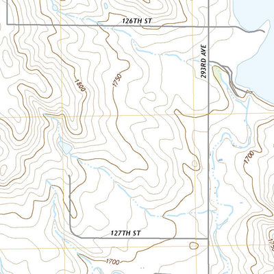 United States Geological Survey Glenham, SD (2021, 24000-Scale) digital map