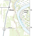 United States Geological Survey Glenn, CA (2021, 24000-Scale) digital map
