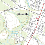 United States Geological Survey Glennville, GA (2020, 24000-Scale) digital map