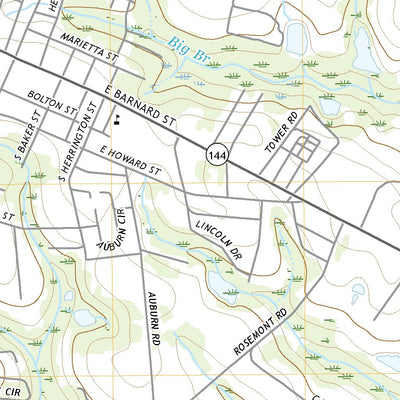 United States Geological Survey Glennville, GA (2020, 24000-Scale) digital map
