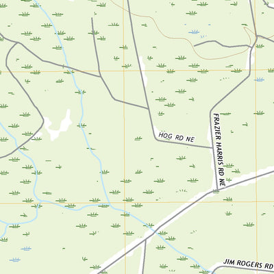 United States Geological Survey Glennville SE, GA (2020, 24000-Scale) digital map