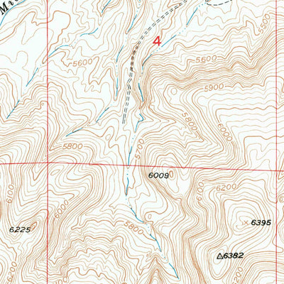 United States Geological Survey Glenrock, WY (1949, 24000-Scale) digital map
