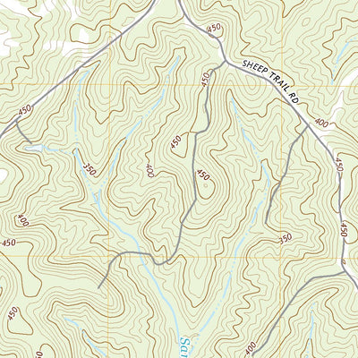 United States Geological Survey Glenwood, AL (2020, 24000-Scale) digital map