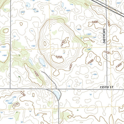 United States Geological Survey Glenwood, MN (2022, 24000-Scale) digital map