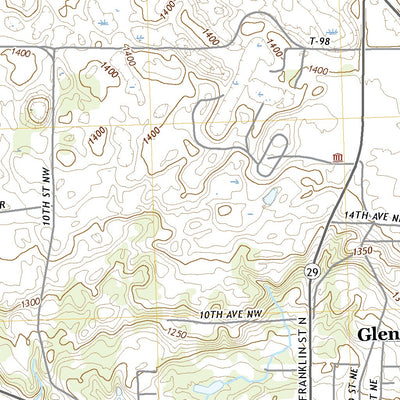 United States Geological Survey Glenwood, MN (2022, 24000-Scale) digital map