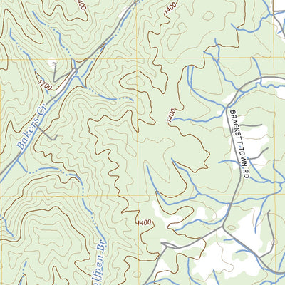 United States Geological Survey Glenwood, NC (2022, 24000-Scale) digital map