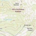 United States Geological Survey Glenwood, NM (2020, 24000-Scale) digital map