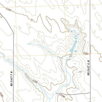 United States Geological Survey Glinn Ranch, NE (2021, 24000-Scale) digital map