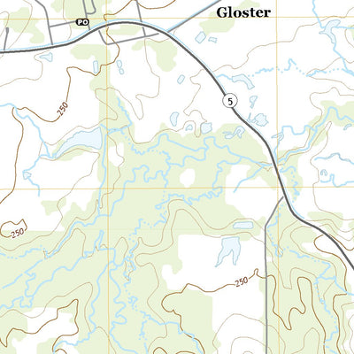 United States Geological Survey Gloster, LA (2020, 24000-Scale) digital map