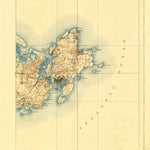 United States Geological Survey Gloucester, MA (1893, 62500-Scale) digital map