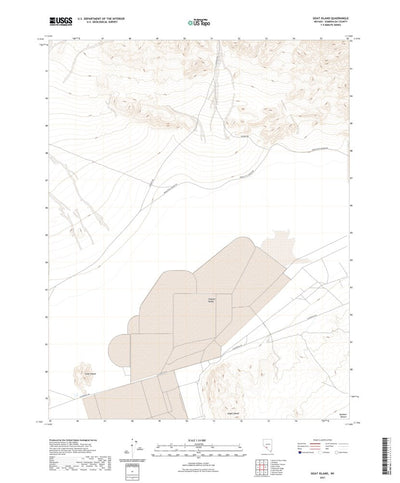 United States Geological Survey Goat Island, NV (2021, 24000-Scale) digital map