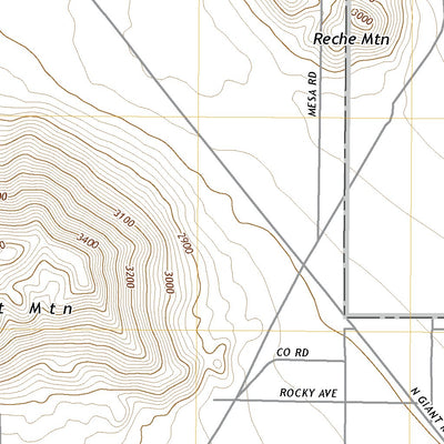 United States Geological Survey Goat Mountain, CA (2021, 24000-Scale) digital map