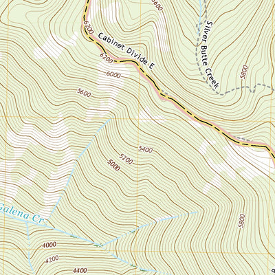 United States Geological Survey Goat Peak, MT (2020, 24000-Scale) digital map